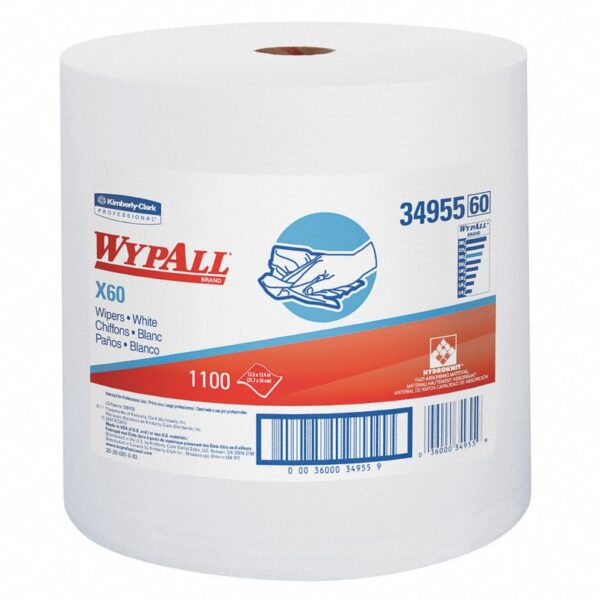 Wypall X60 Wiper Rag Cloth Jumbo Roll-1100 sheet