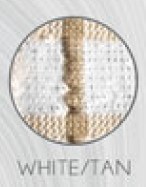 Kitchen Pot Holder 7.5x7.5 White and Tan, Dozen - Image 2